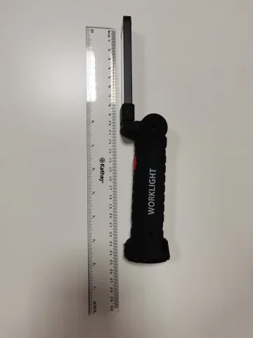 Lanterna LED de mana cu acumulator, magnet si suport - Iluminare versatila si incarcare USB [2]