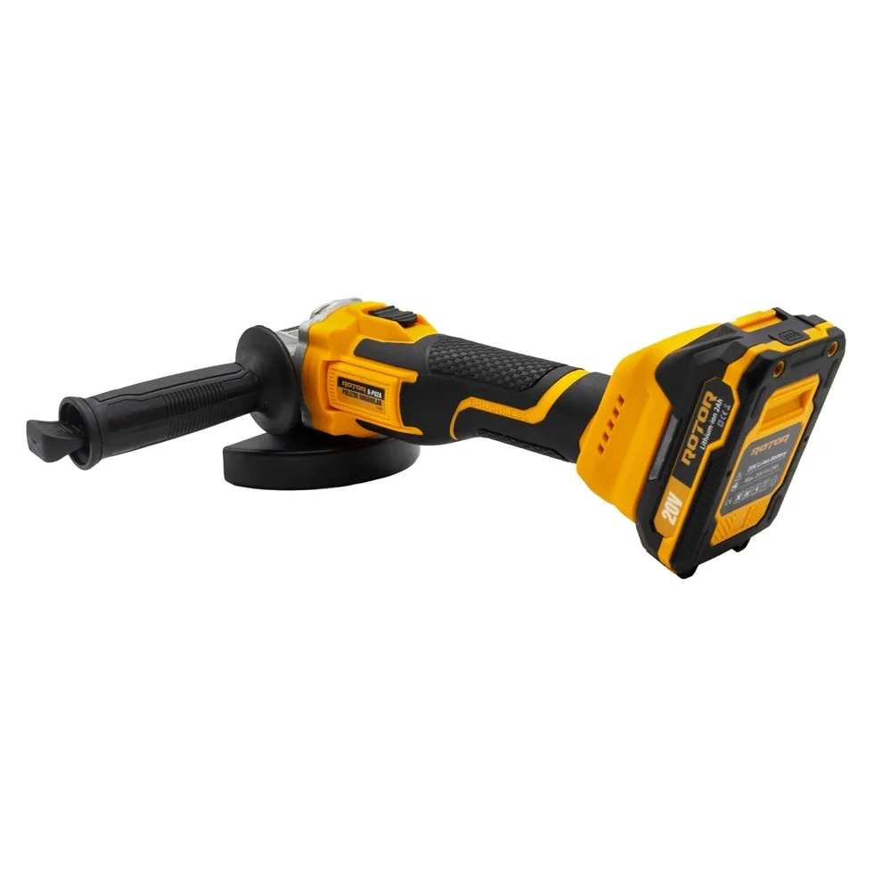 Polizor unghiular cu acumulator 20V, 1000W, disc 125 mm, Brushless, 9800 rpm, R-PU2A [2]