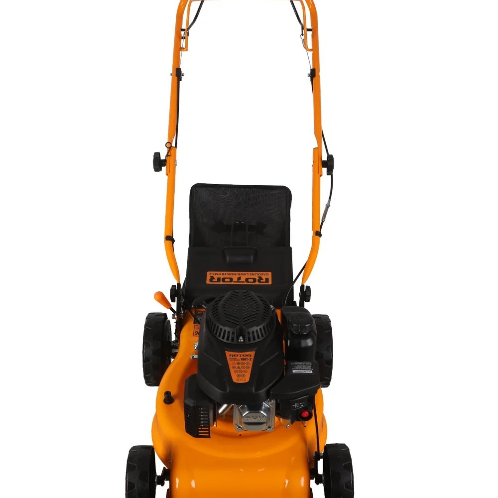 Mașină de tuns iarba pe benzină, autopropulsată, 132 cm³, 1,9 kW, tăiere 400 mm, colector 40 L, RMT-2 [4]