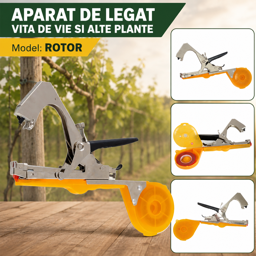 Mașină pentru legat  vița de vie, legume, pomi fructiferi, RLP-1 [4]