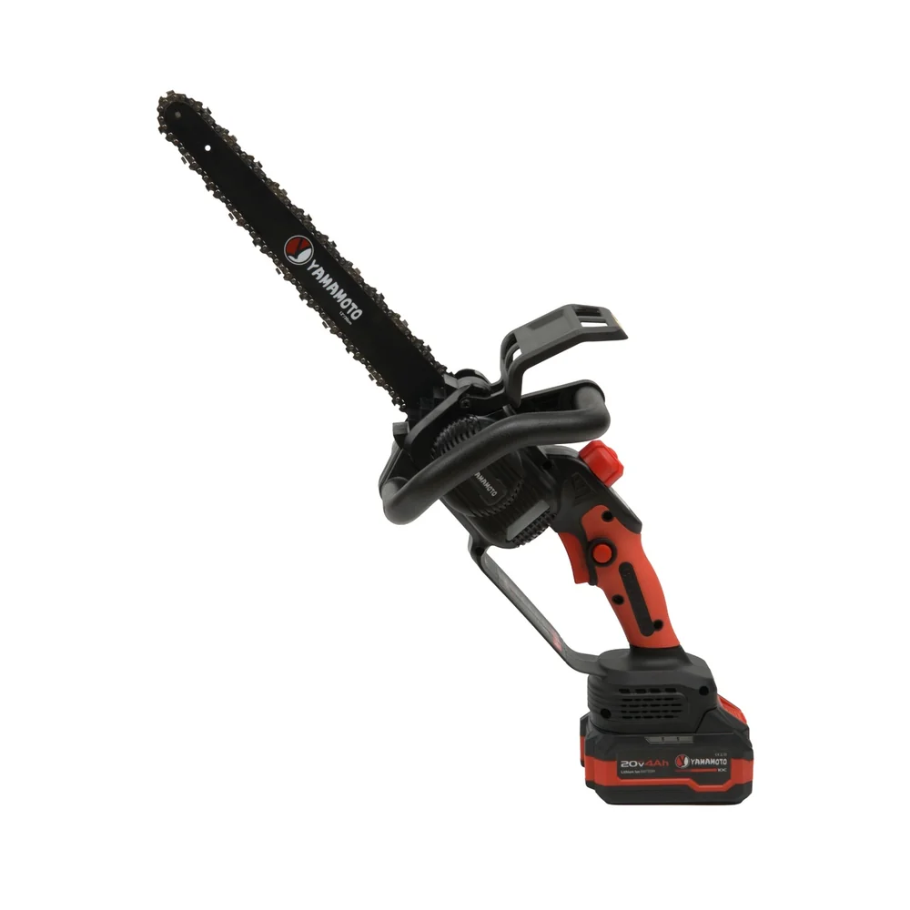 Mini drujbă pe acumulator 20V 4Ah, 1000W Brushless, lamă 12” / 30 cm, tăiere 260 mm, YBS-124 [2]