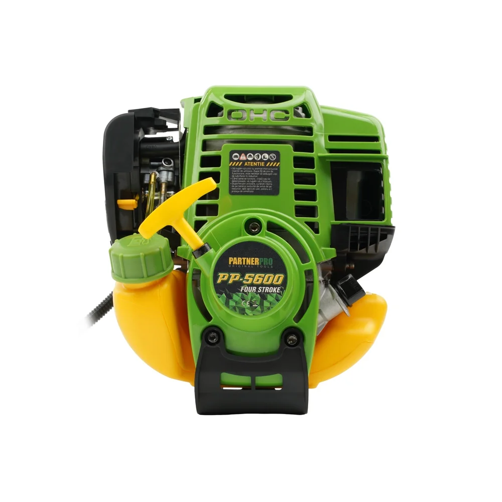 Motocoasă pe benzină 4 timpi, 52 cm³, 5,6 CP, 10.000 rot/min, tăiere 400 mm, discuri 3T și 40T, PP5600 [3]