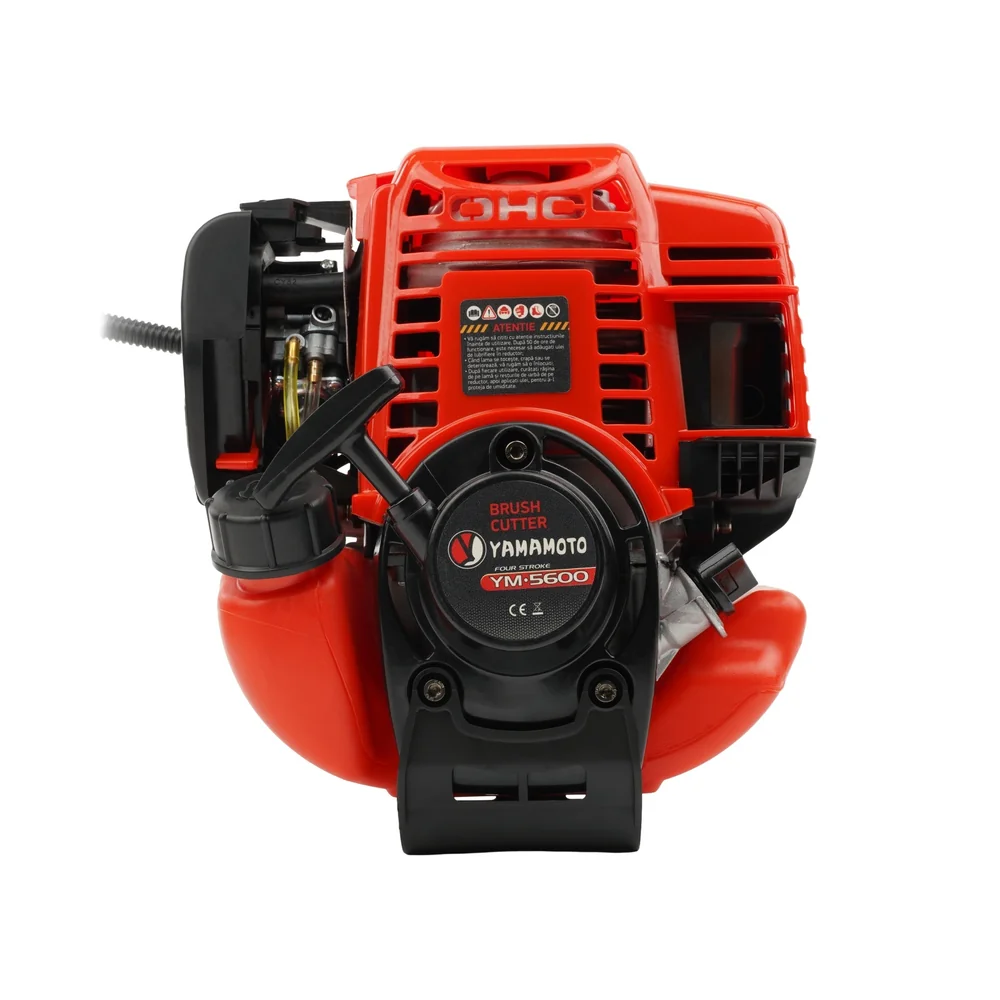 Motocoasă pe benzină 4T, 52 cm³, 5,6 CP, 10.000 rot/min, tăiere 254 mm, YM-5600 [3]