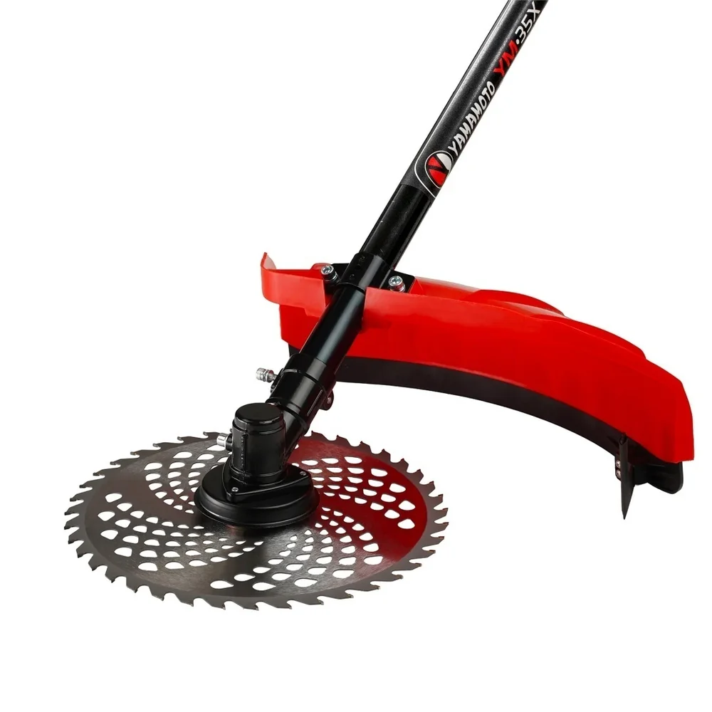 Motocoasă pe benzină 4T, 52 cm³, 5,6 CP, 10.000 rpm, discuri 3T și 40T incluse, YM35X [3]