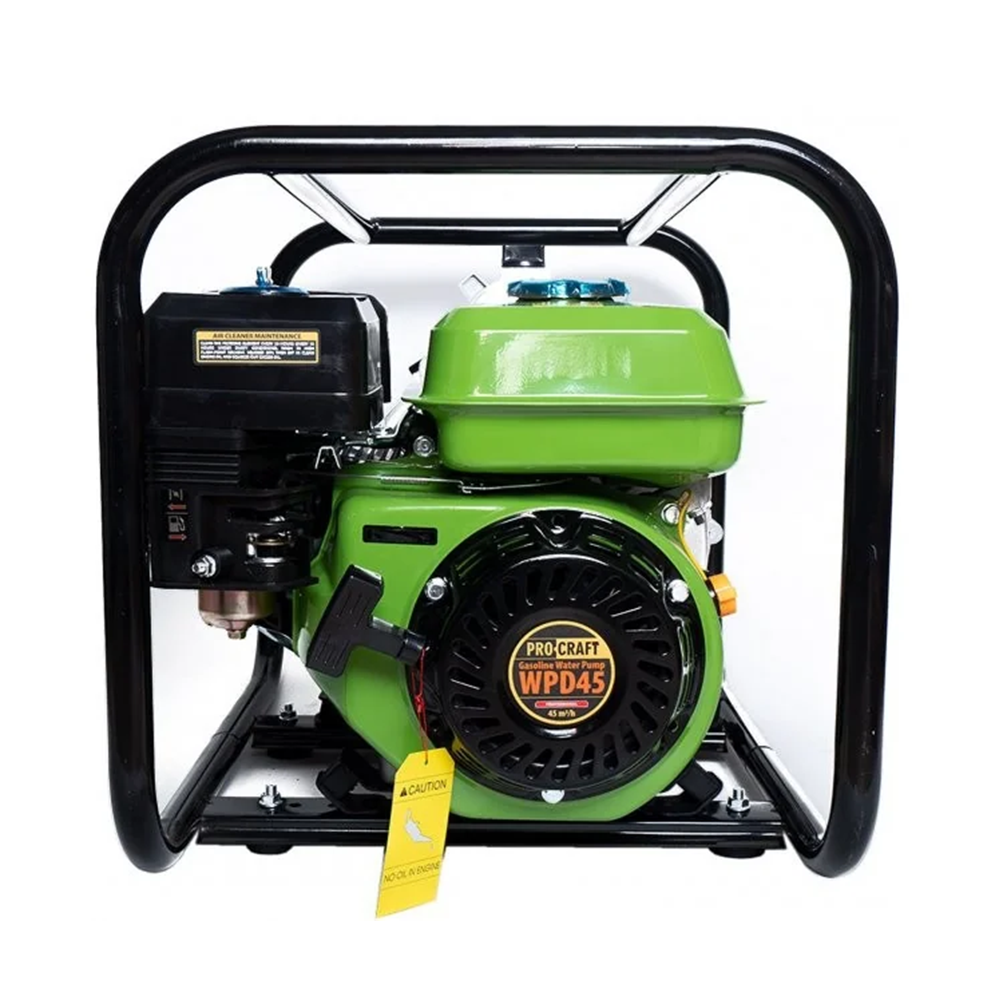 Motopompă pe benzină 4T, 196 cm³, debit 45.000 l/h, racord 75 mm, rezervor 3,6 L, WPD45 [3]