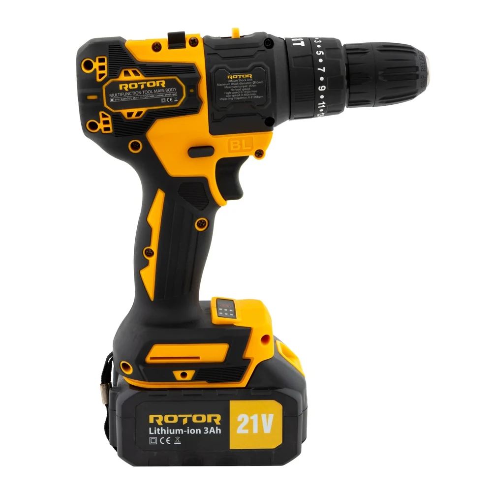 Multifuncțional 5 în 1 pe acumulator 21V 3Ah, Brushless, 24000 rot/min, 2 acumulatori, RTS2 [4]