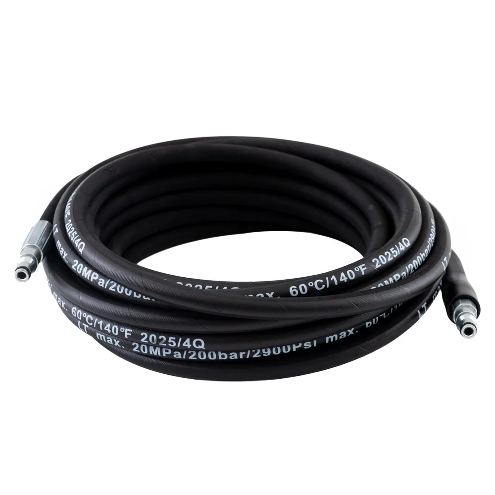 Furtun 10 m pentru aparat de spălat cu presiune, conectare rapidă, PP-C03 [2]