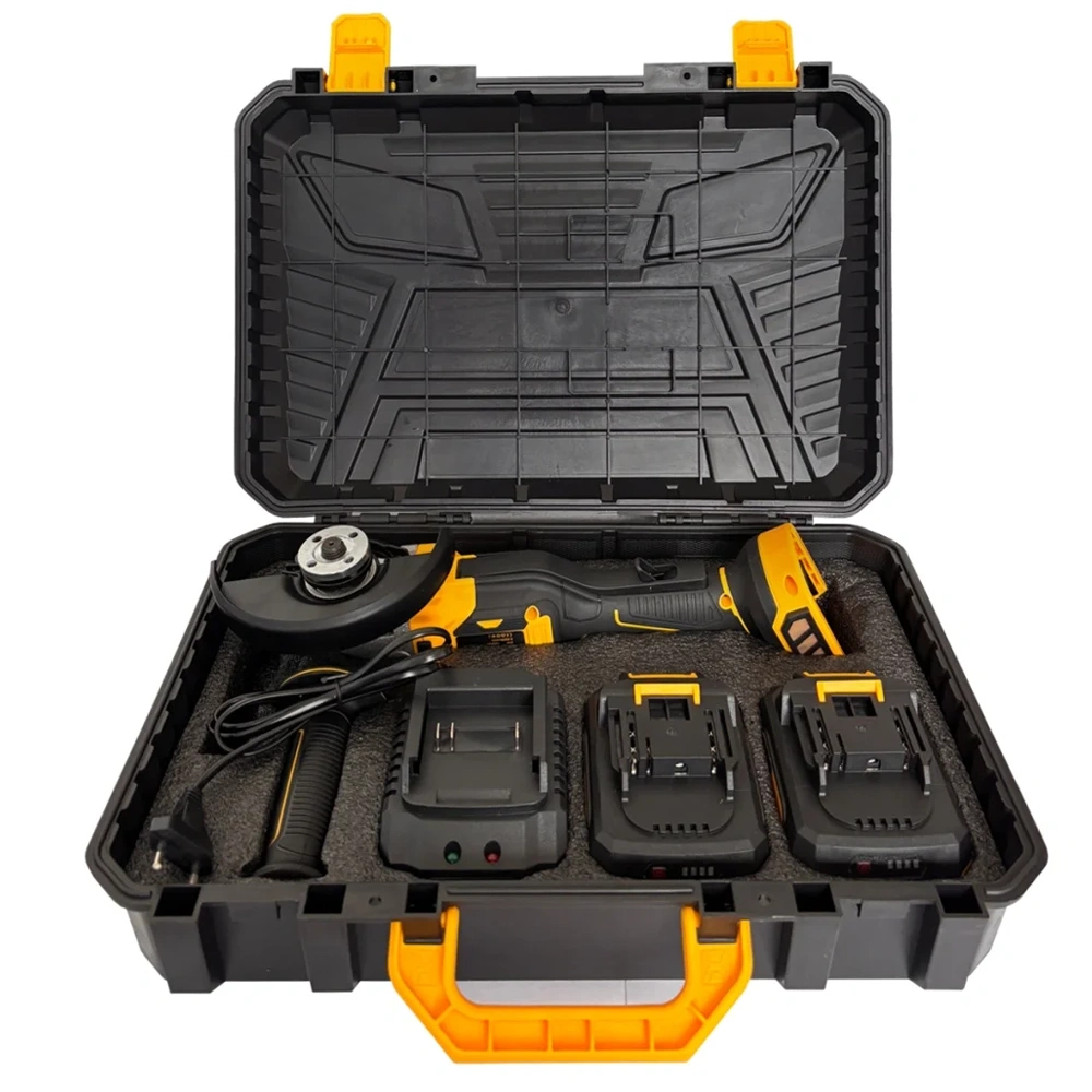 Polizor unghiular cu acumulator 21V, Brushless, disc 125 mm, 6 trepte, 2 acumulatori 4Ah, BS6018B [3]