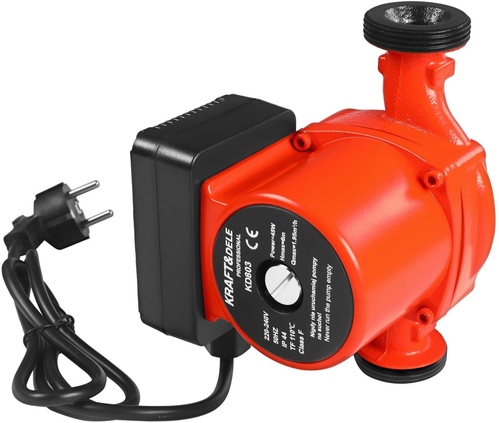 Pompă de circulație electronică pentru încălzire, 25-60/180, Panou Control Digital, Eficiență Energetică Ridicată [3]