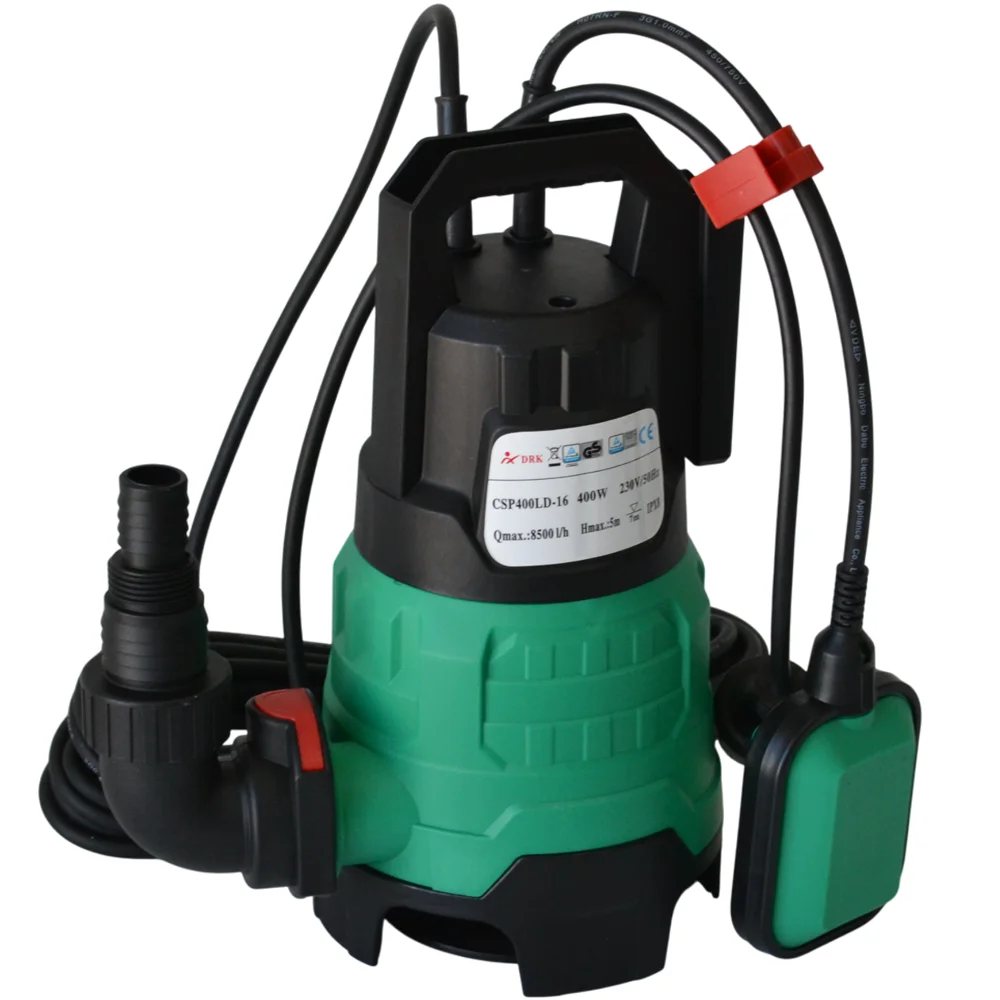 Pompă submersibilă pentru apă murdară, 400 W, 8500 l/h, flotor și cablu de 10 m, CSP400LD [2]
