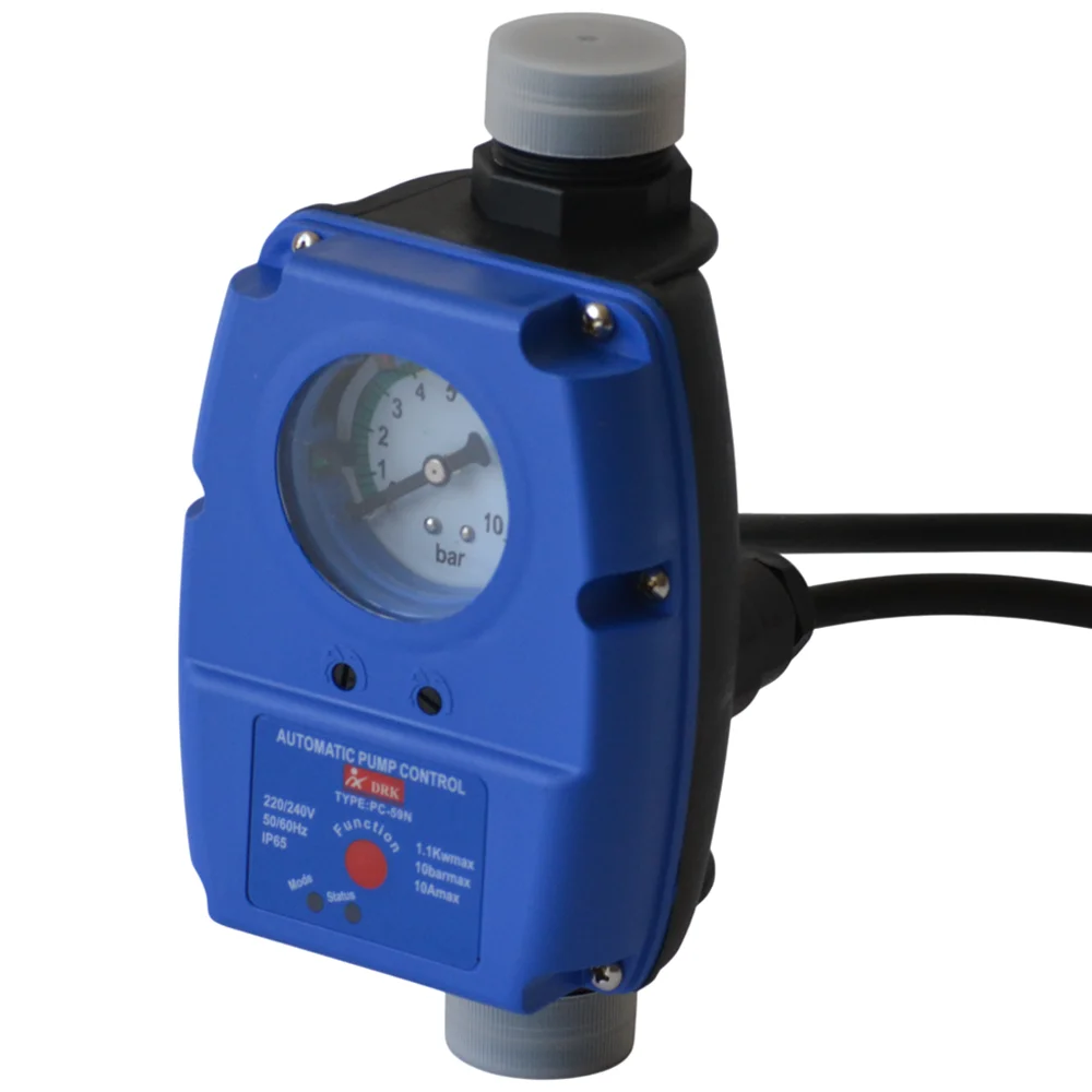 Presostat electronic reglabil pentru pompă, 1,1 kW, racord 1”, 10 bar, PC-59N [2]