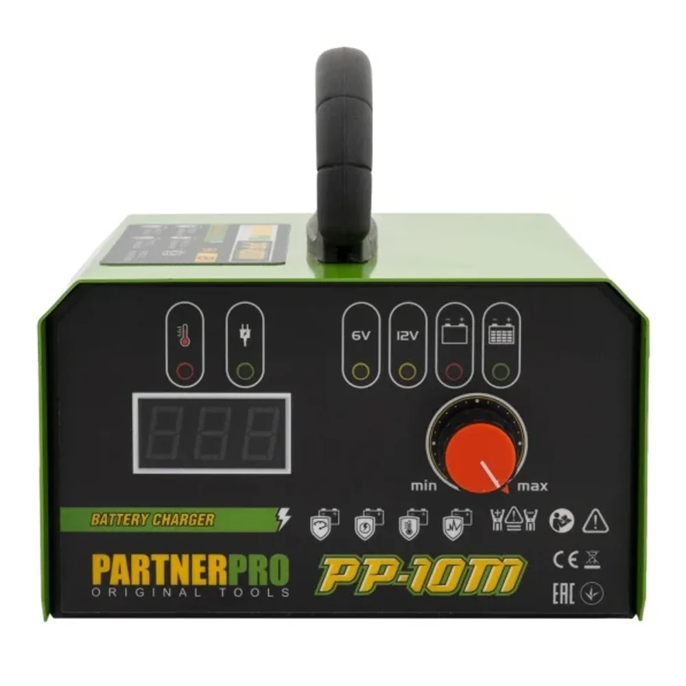 Redresor auto 6/12 V, 10 A, 165 W, pentru baterii de 10–150 A, PP-10M [2]