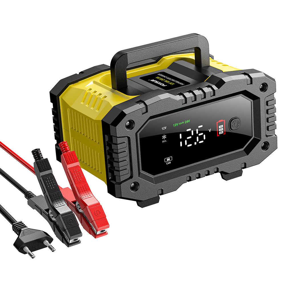 Redresor Auto Inteligent 10A, 12V/24V, cu Încărcare în 7 Etape și Funcție Reparare Baterie, compatibil cu bateriile LiFePO4, AGM, EFB, GEL, CA [4]
