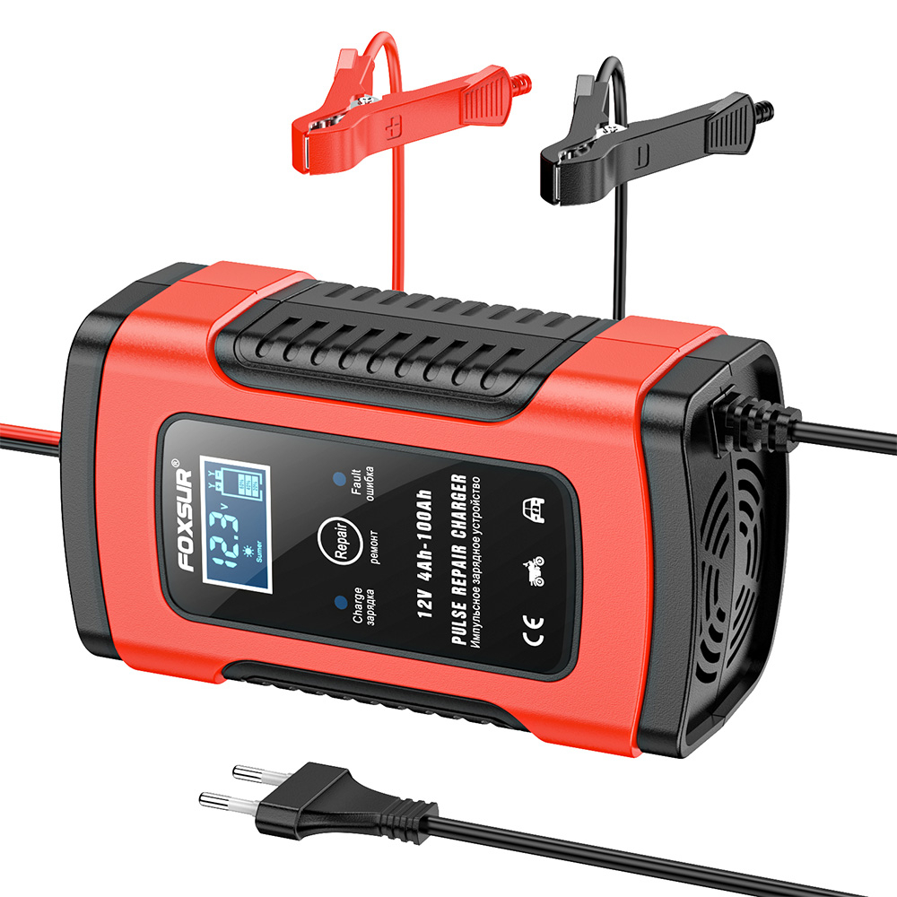 Redresor Auto și Moto 12V 5A, Inteligent cu Funcție de Reparare prin Pulsuri, Lead-Acid [3]