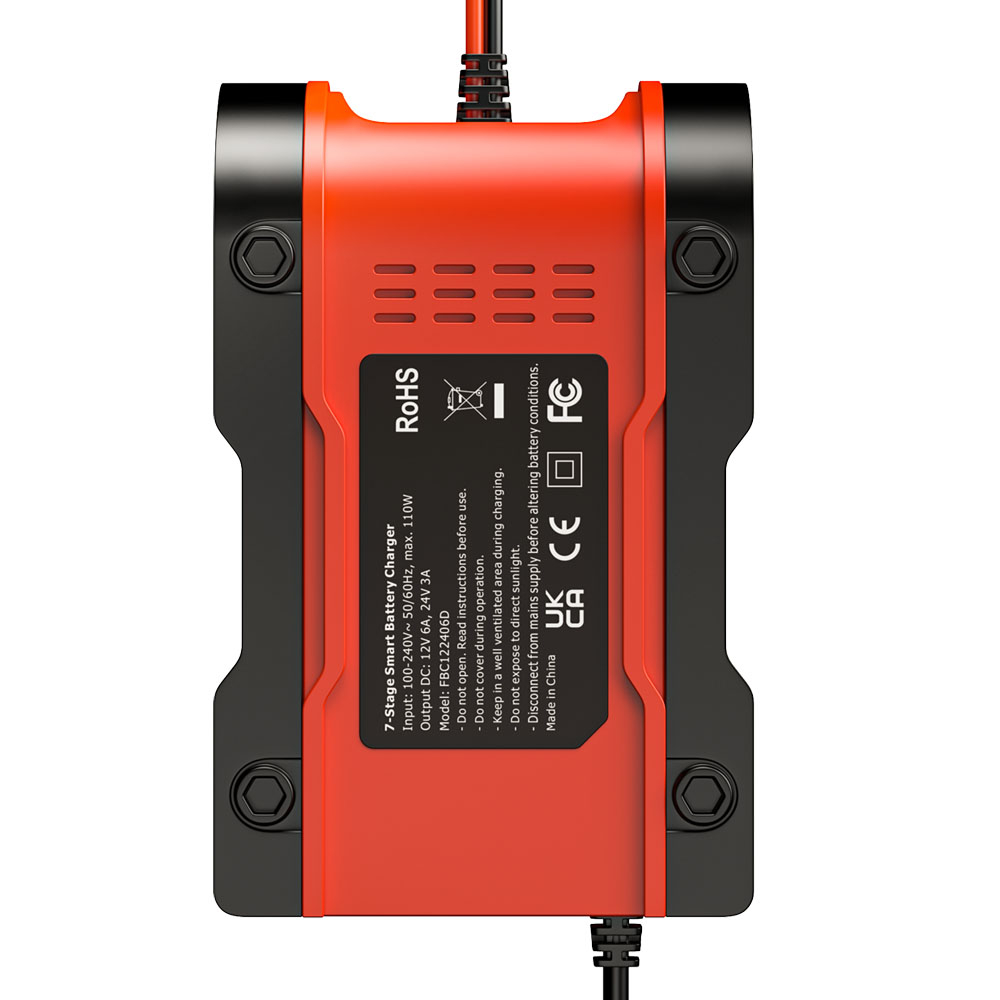 Redresor Auto și Moto Inteligent 12V 6A / 24V 3A, 7 Etape de Încărcare, Ecran LCD și Funcție Reparare Puls [5]