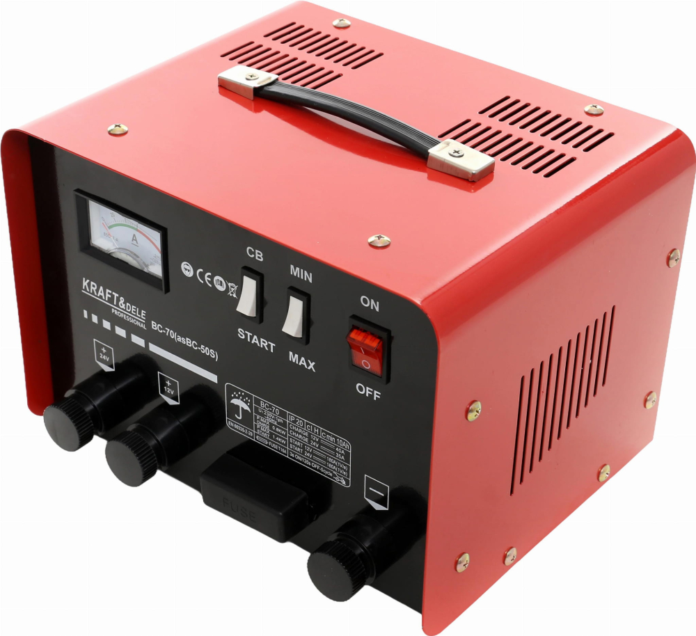 Redresor Profesional 12V/24V cu Funcție de Pornire 180A, pentru Baterii 20-500Ah, Ampermetru Integrat [11]