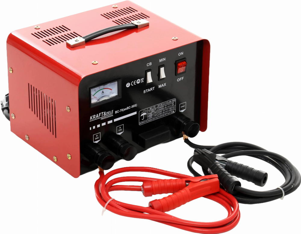 Redresor Profesional 12V/24V cu Funcție de Pornire 180A, pentru Baterii 20-500Ah, Ampermetru Integrat [8]