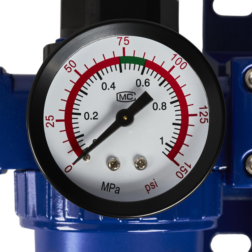 Reductor de Presiune Pneumatic 1/2", Filtru Separator de Apă și Lubrifiant, Manometru 10 Bar, Debit 1000 l/min [6]