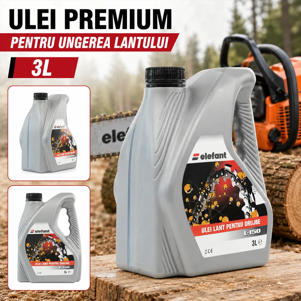Ulei premium pentru ungere lanț drujbă L-150, 3 L [3]