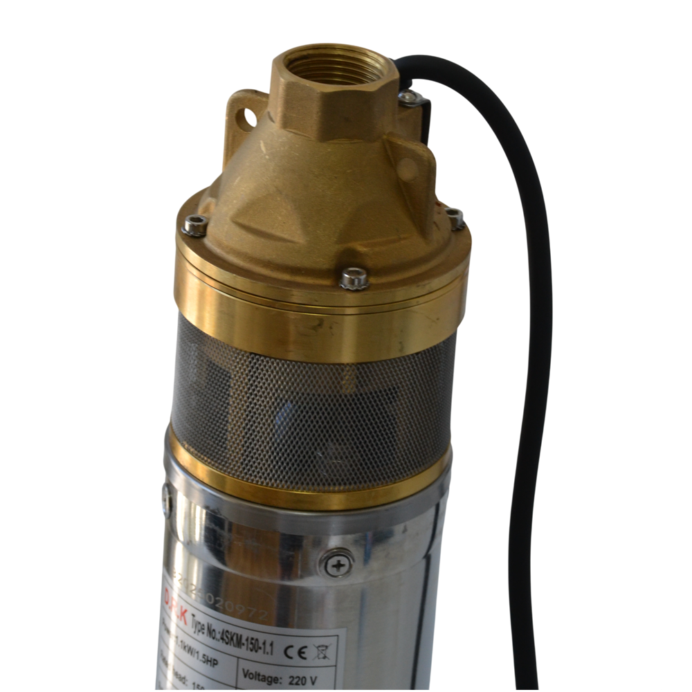 SET: Pompă submersibilă 4SKM-150, 1.1 kW, 3000 l/h, refulare 150 m, 2 turbine, cablu 15 m + Presostat electronic PC-59N [5]