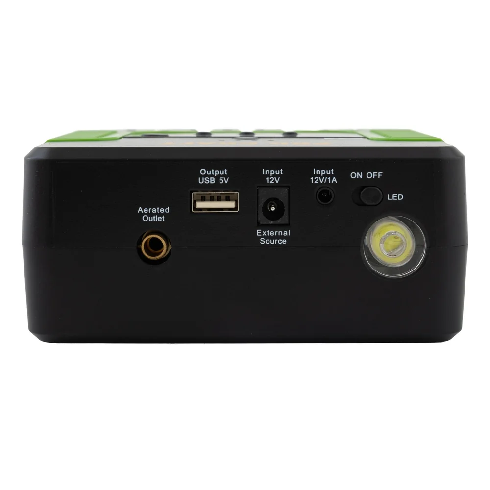 Starter auto cu compresor 12 V, 600 A vârf, 300 A pornire, 30 L/min, JSAP-12 [8]