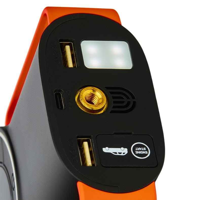Starter Auto Multifuncțional 1200A, 10000mAh, cu Compresor Aer, Powerbank și Lanternă LED [15]