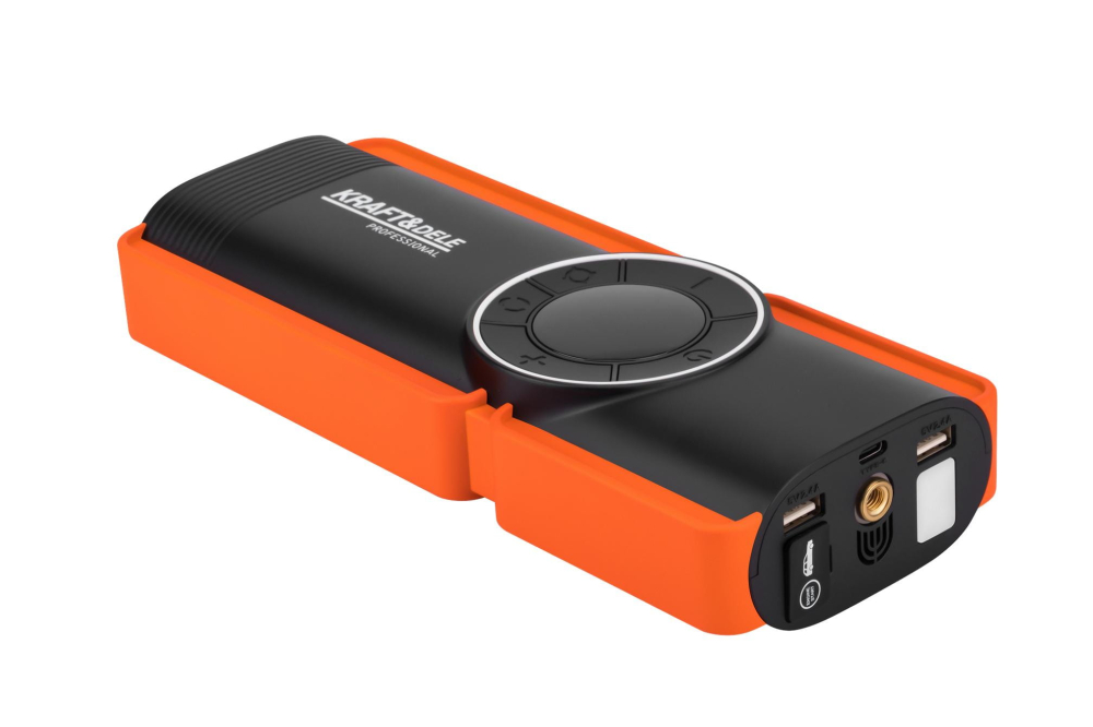 Starter Auto Multifuncțional 1200A, 10000mAh, cu Compresor Aer, Powerbank și Lanternă LED [11]