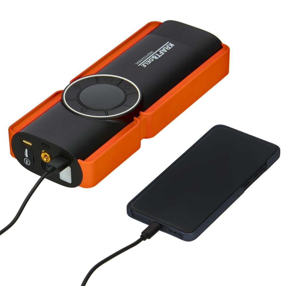 Starter Auto Multifuncțional 1200A, 10000mAh, cu Compresor Aer, Powerbank și Lanternă LED [2]