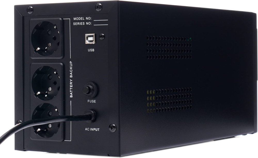 Sursă de Alimentare Neîntreruptibilă (UPS) 1500VA, 900W, Afișaj LCD, Timp Transfer 4-8ms, Autonomie și Protecție Echipamente [5]