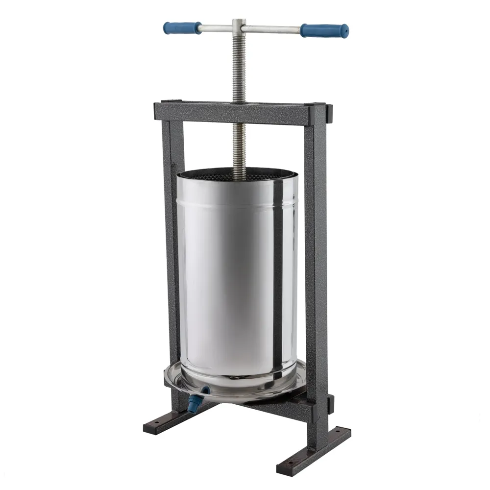 Teasc manual pentru struguri 25 L, inox, cu sac tescovină [2]