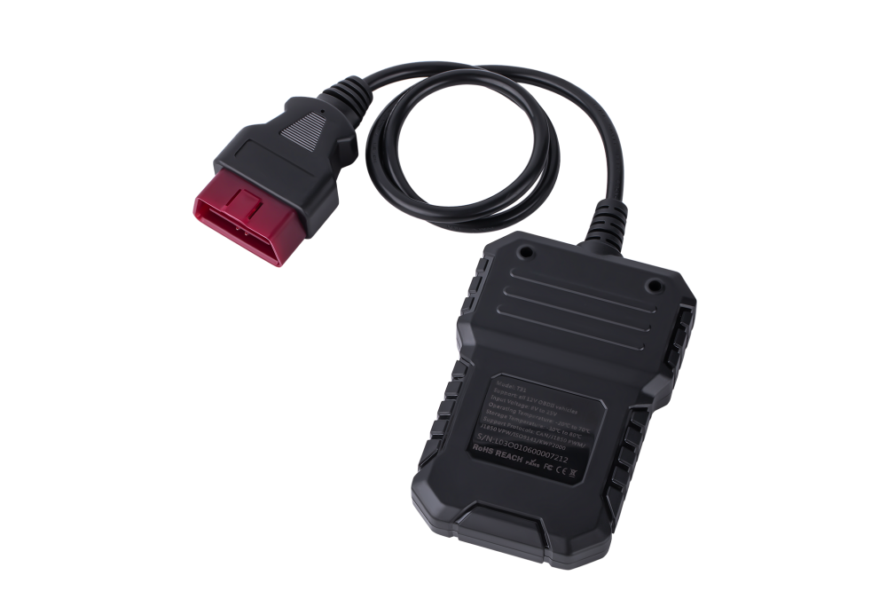 Tester Auto Profesional OBD II, Scaner Diagnosticare Erori Motor, Ecran LCD și Cititor Coduri DTC [5]