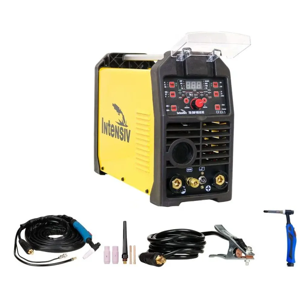 Aparat de sudură TIG/WIG și MMA 200A, control digital MCU, tehnologie IGBT și pistolet TIG inclus, TIG 200P DC COLD [4]