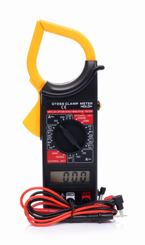Oferta zilei - Multimetru Digital Universal cu Afișaj LCD, Funcție Memorare Date și Semnal Acustic, Portabil