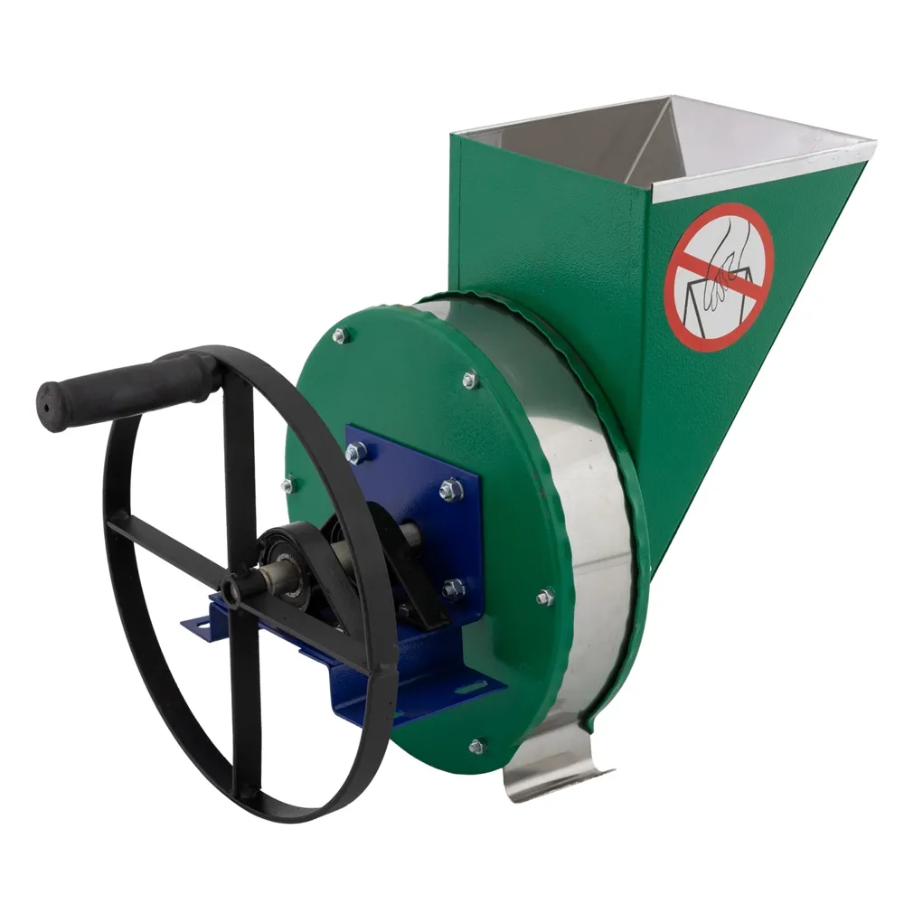 Răzătoare manuală pentru fructe, parțial inox, 200 kg/h, cu fulie pentru motor, VINITA [2]