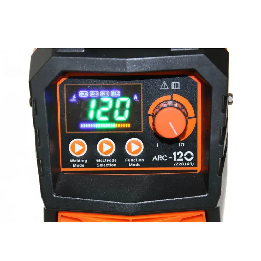 Aparat de sudură MMA 120A, control sinergic, afișaj LED și tehnologie IGBT, ARC 120 LED SYNERGIC [2]