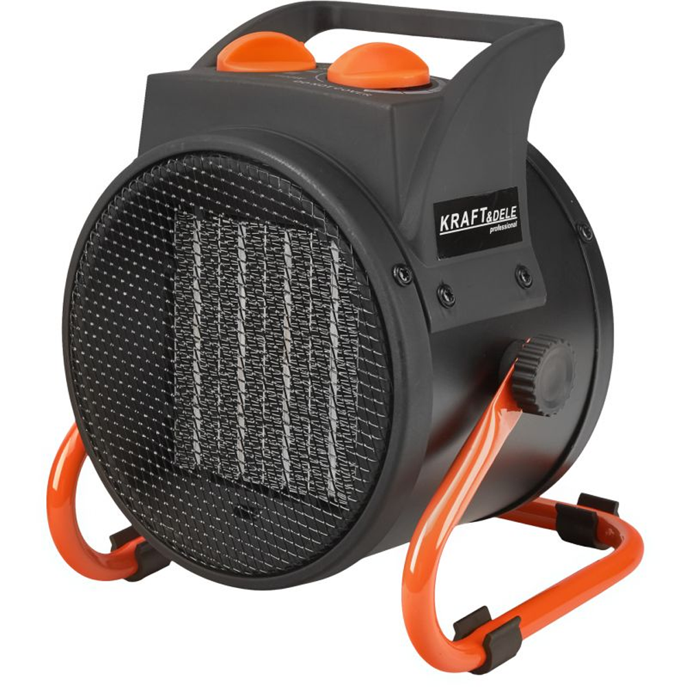 OFERTA ZILEI - Aerotermă electrică 2500W, 3 trepte de putere, termostat, protecție la supraîncălzire, KD11727