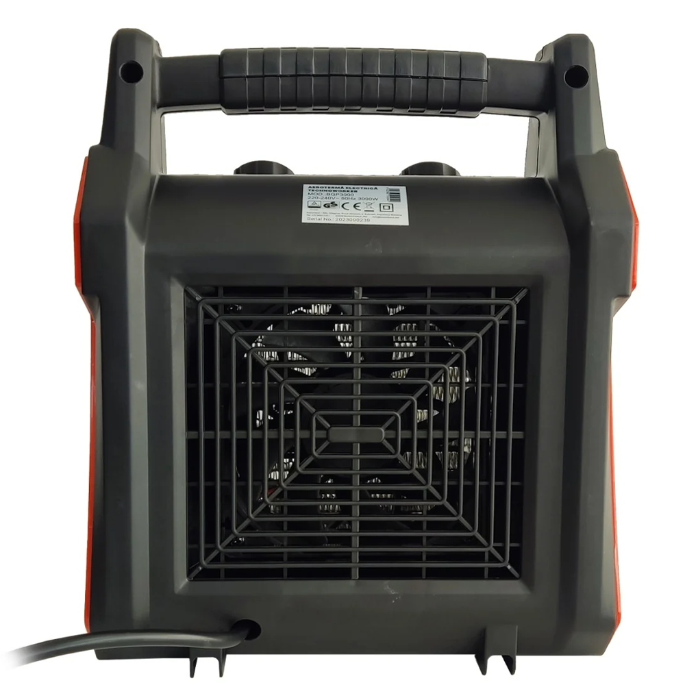 Aerotermă electrică 3000 W, 3 trepte de putere, termostat, protecție la supraîncălzire, BGP3000 [3]