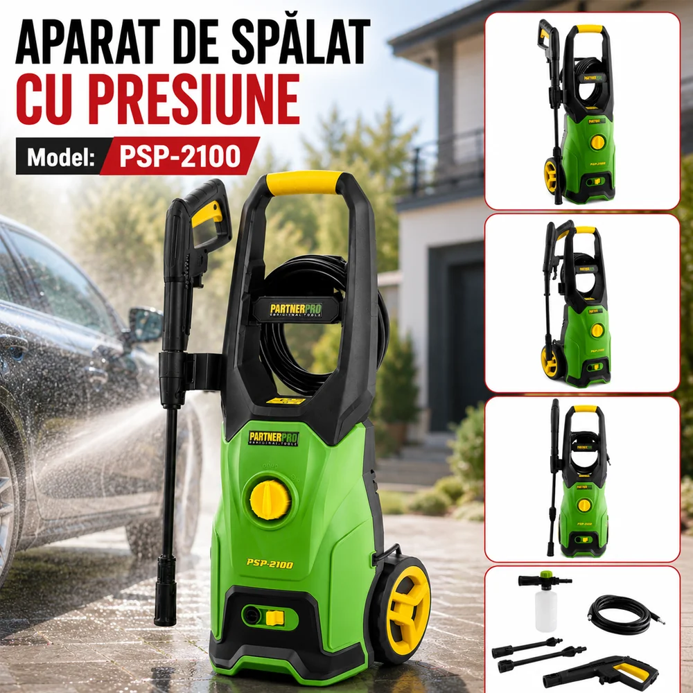Aparat de spălat cu presiune PARTNERPRO PSP-2100, PSP-2100 [4]