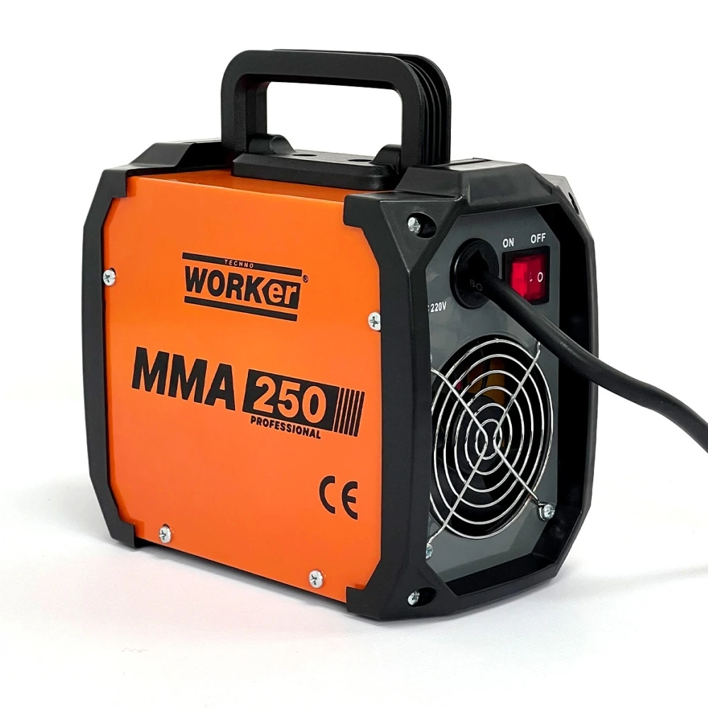 Aparat de sudură MMA 250A, 5 kVA, electrozi 1,6–3,2 mm, 220V, MMA250 [2]