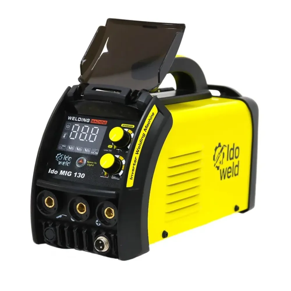 Aparat de sudură multiproces 130A, MIG-MAG, MMA și TIG LIFT, cu rolă de sârmă FLUX 1 kg, MIG 130 [1]