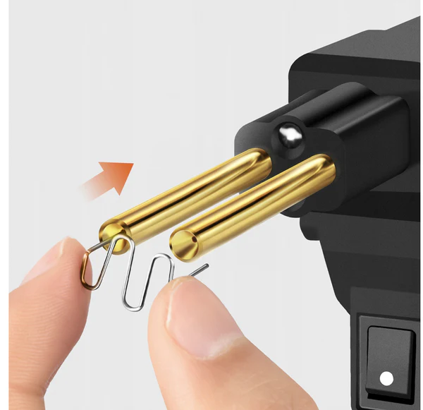 Aparat sudura plastic 100W cu accesorii incluse 200 capse - Echipament complet pentru reparații profesionale [3]