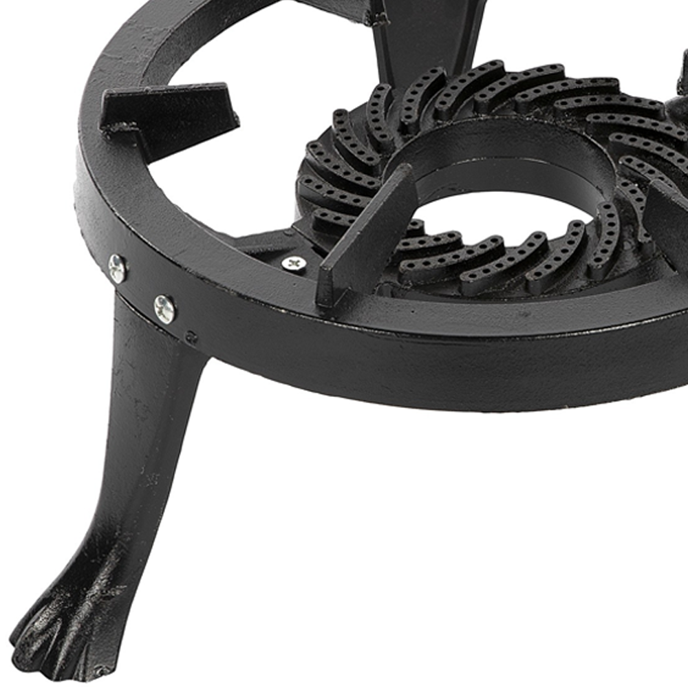 Arzător pe gaz / Pirostrie rotundă din fontă, 1 foc, diametru 35 cm, înălțime 19,5 cm, G6-23 [2]