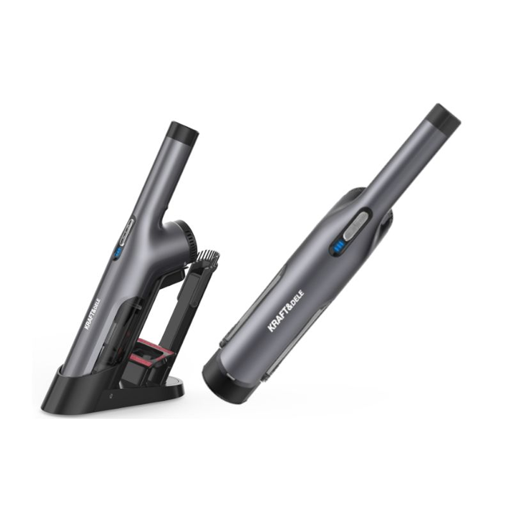OFERTA ZILEI - Aspirator de mână fără fir 400 W, 22 kPa, acumulator 2500 mAh, stație de încărcare, KD5159