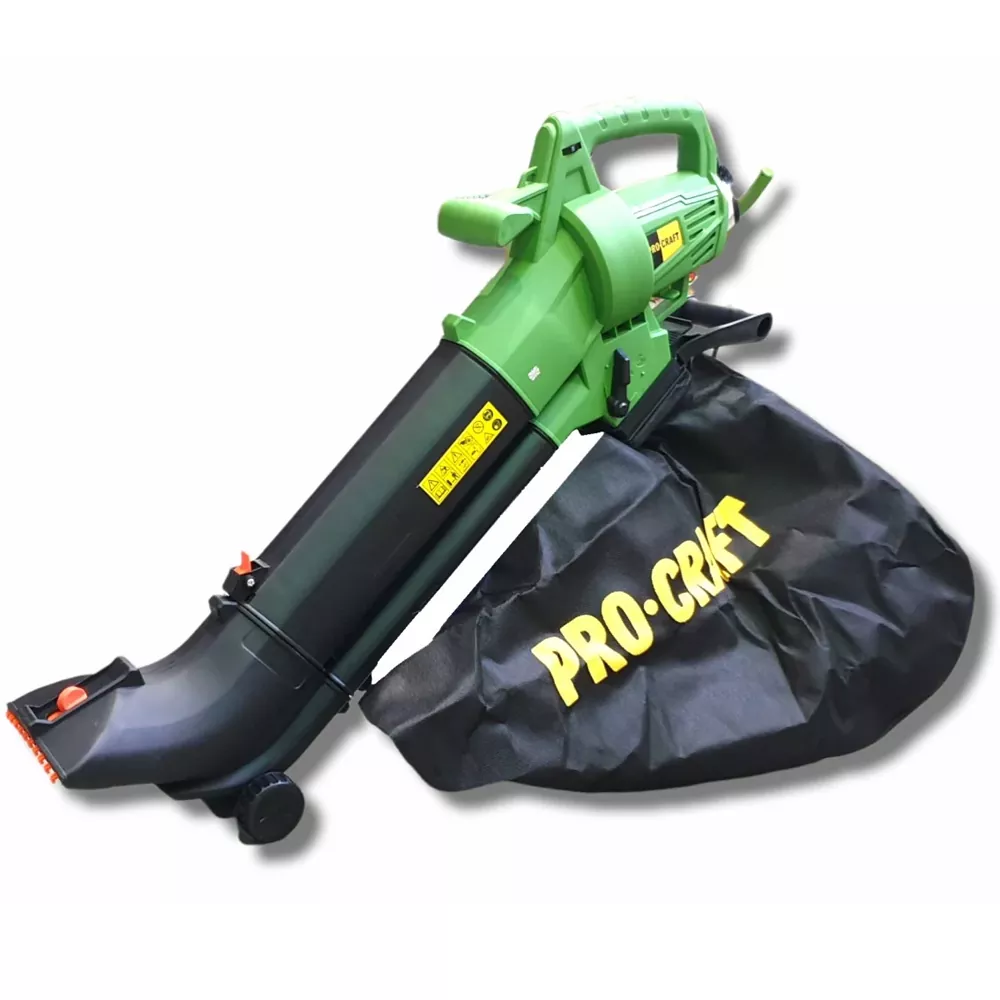 Suflante de aer - Aspirator/Suflantă frunze 2200W, 13,2 m³/min, sac 35 L, mulcire 10:1, PGU2500
