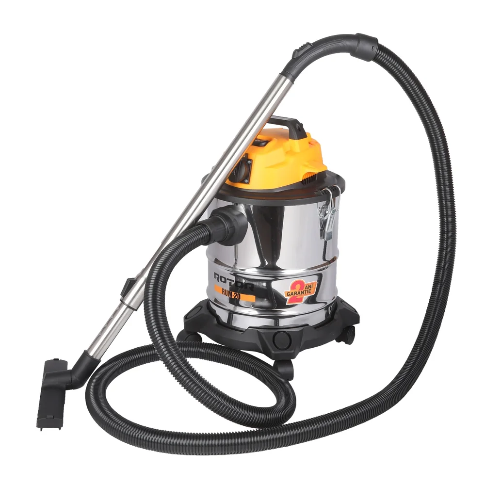 Aspiratoare - Aspirator umed-uscat 1200W, 20 L, 20 kPa, funcție suflare, furtun 3 m, RUM-20