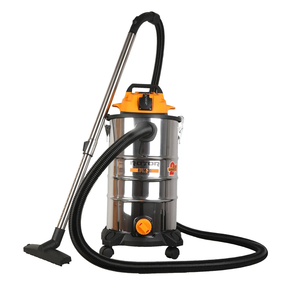 Aspiratoare - Aspirator umed-uscat 1400W, 30 L, 21 kPa, filtru HEPA, funcție suflare, RUM-30