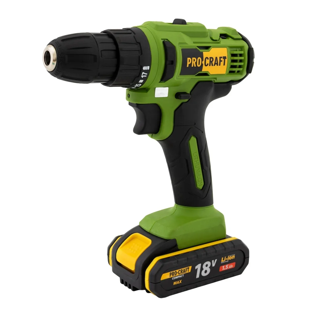 Autofiletantă compactă pe acumulator 18V 1,5Ah, 20 Nm, mandrină 10 mm, 2 acumulatori, PA18C [2]