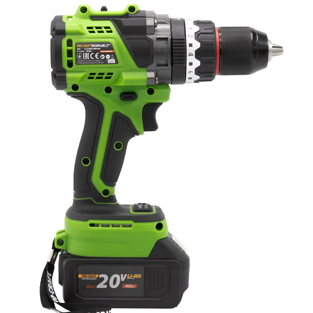 Autofiletantă cu percuție pe acumulator 20V 4Ah, Brushless, 180 Nm, mandrină 13 mm, PA18ProBL [2]