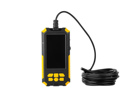 Cameră de Inspecție Endoscopică Profesională, Ecran IPS 4.5", Camere Duale Full HD, Acumulator 3000mAh și Cablu Semirigid 5m [1]