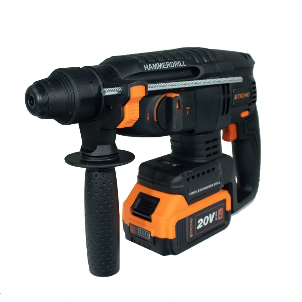Ciocane Rotopercutoare - Ciocan rotopercutor pe acumulator 20V 4Ah, Brushless, 3 J, 1400 rpm, 3200 bpm, AHA20